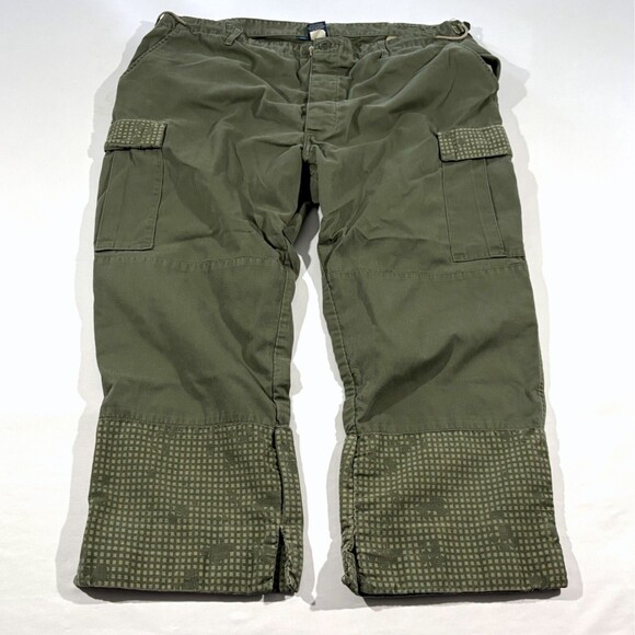 Propper Mens Military Cargo Cropped Pants Mens Camo Cotton Poly Relaxed Sz 2XL - Picture 1 of 13